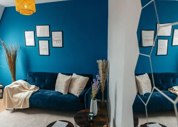 아파트 Central-living Blue - Netflix - Wifi 에센